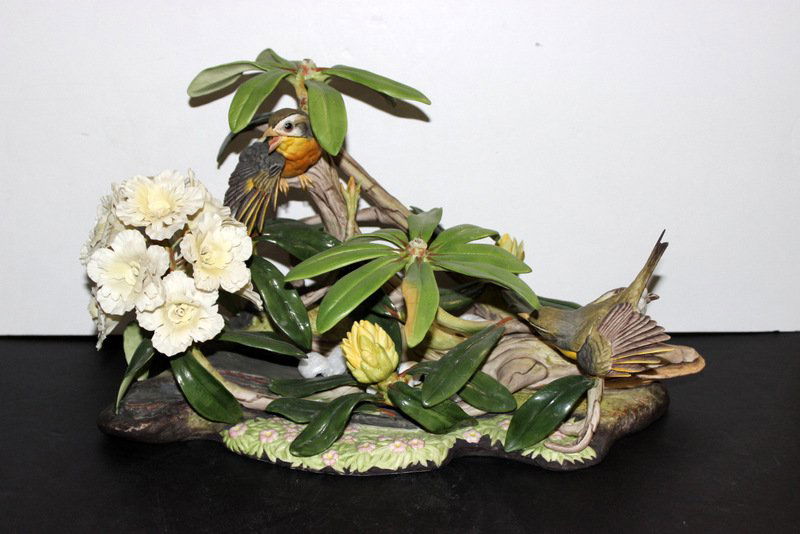 Boehm "Pekin Robin" #400-37 Porcelain Group (1 of 5)