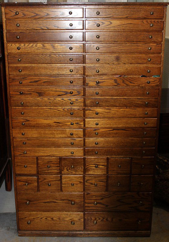 Beautiful 44-Drawer Jewelry Cabinet (1 of 1)