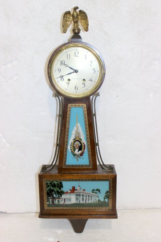 Seth Thomas Washington Wall Clock