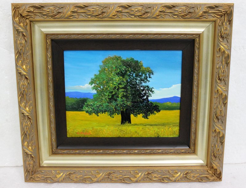 David Najar (Israel b.1962) "Lazy Afternoons" Painting (1 of 2)