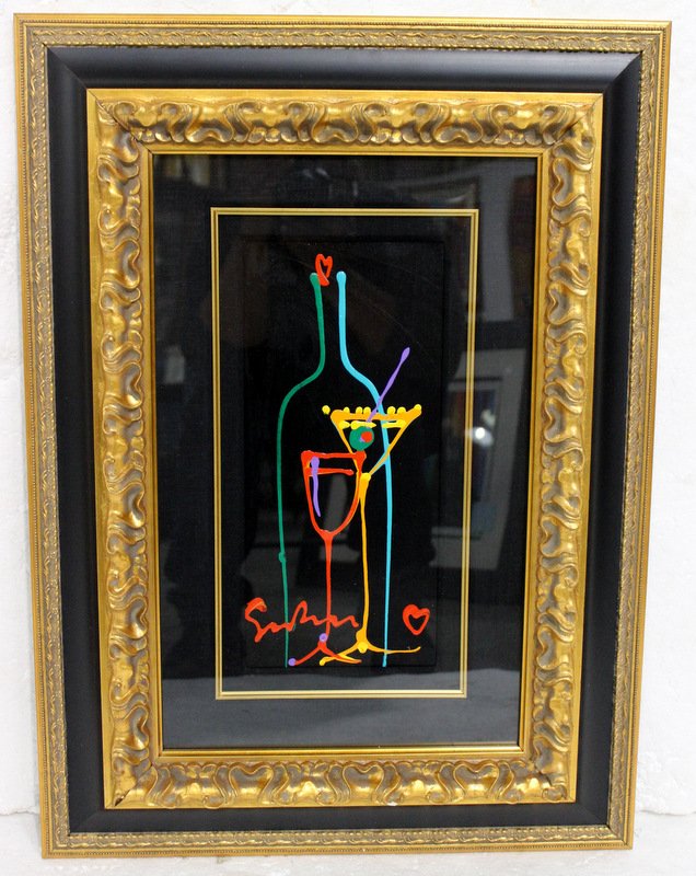 Simon Bull (b. 1958) "High Tea IX" Painting (1 of 2)