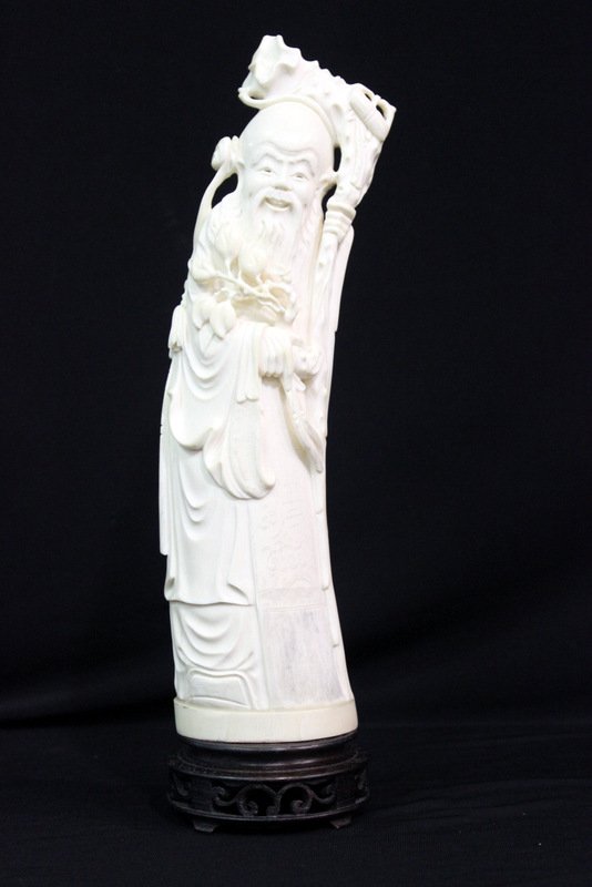 Chinese Ivory Figure of Wise Man (1 of 6)