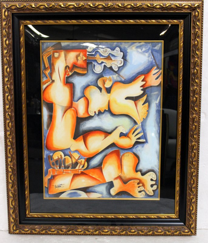 Alexandra Nechita (American/Romanin b.1985) Lithograph (1 of 4)