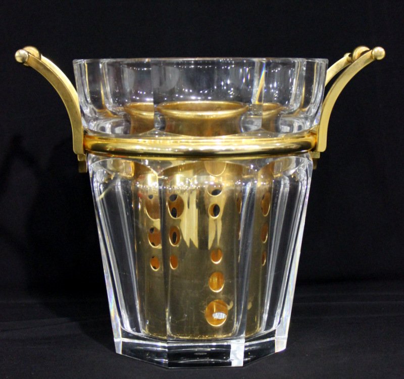 Beautiful Baccarat Crystal Ice Bucket (1 of 4)