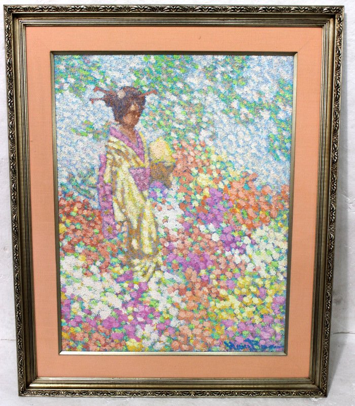 Henry Benson Oil Painting on Canvas (1 of 3)