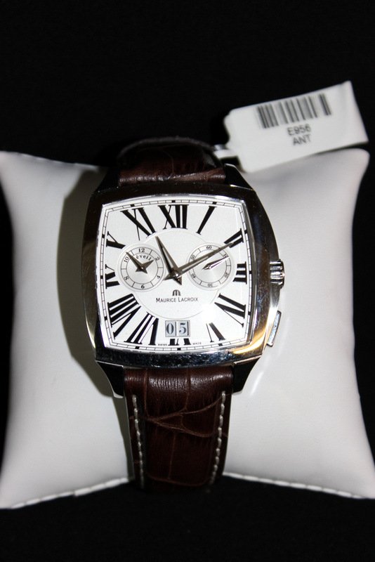 Maurice Lacroix Men's Stainless Steel Chronograph Watch (1 of 3)