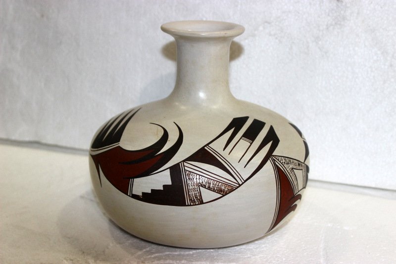 Harrison Jim Jr. Hopi Pottery Vase (1 of 5)