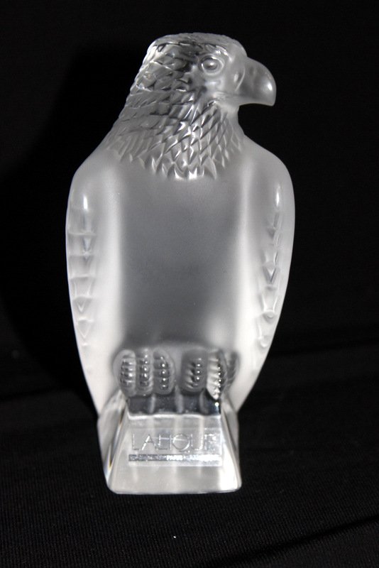 Lalique Eagle Crystal Paperweight (1 of 5)