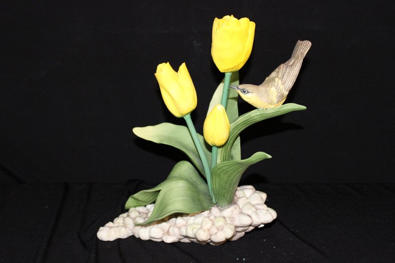 Boehm "Common Yellowthroat" Bisque (1 of 8)