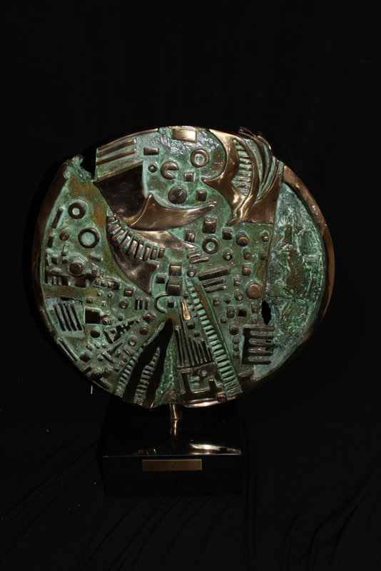 Prince Monyo (Romanin 20th C.) "Reflections of a City" (1 of 7)