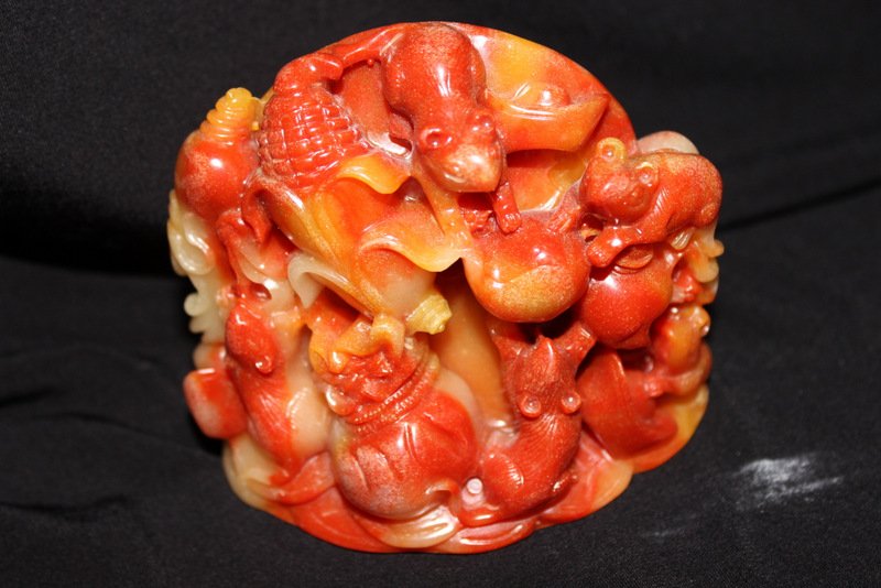 Chinese Natural Shoushan Stone Group (1 of 3)