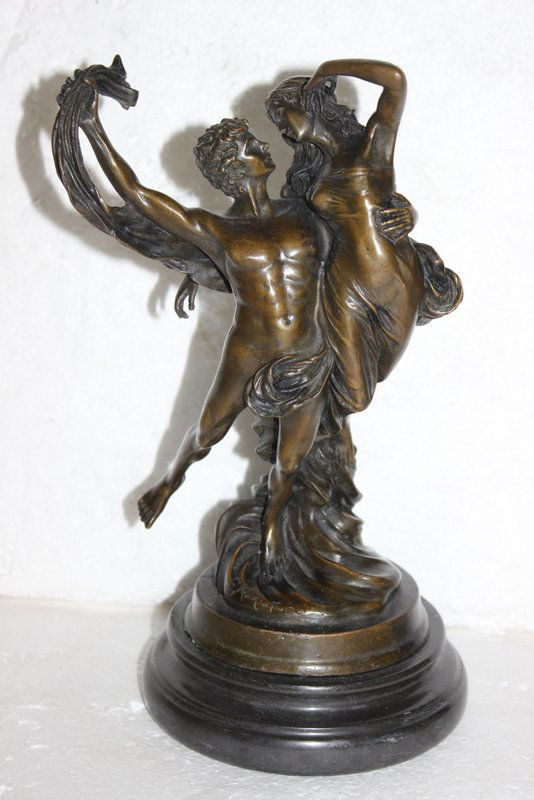 European Bronze 2 Figure Group (1 of 6)