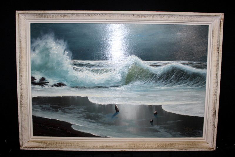 Alfred Hair Oil Painting on Upson (1 of 7)