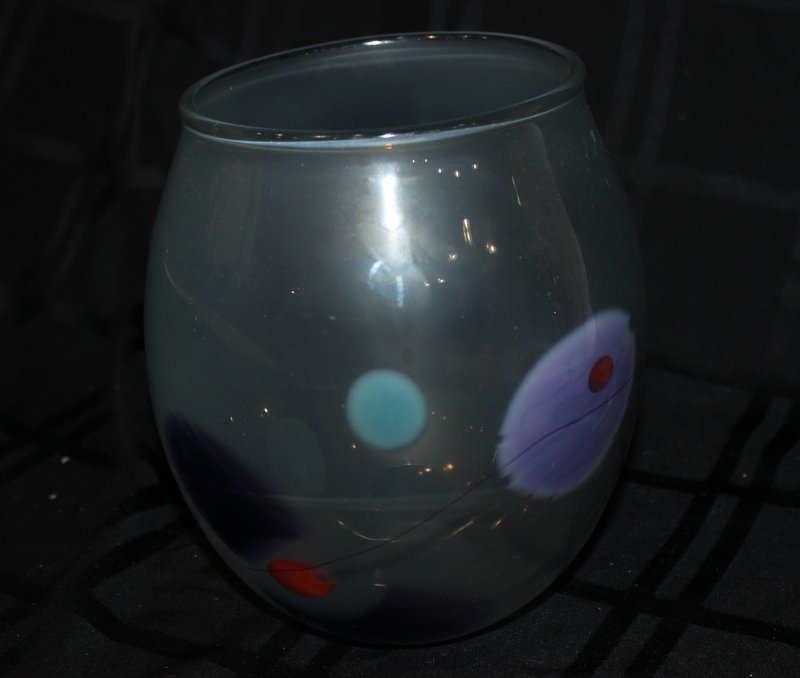 Herb Babcock Art Glass Vase (1 of 5)