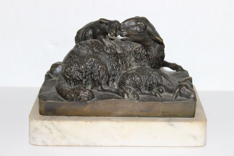 Antique Russian Bronze Group (1 of 7)