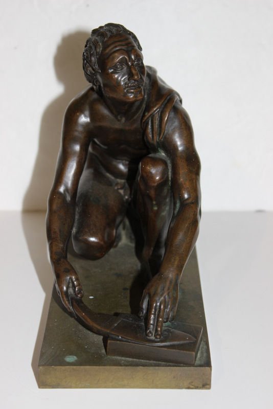Unsigned Bronze Figure (1 of 3)