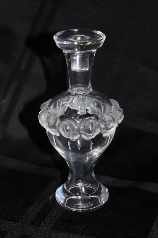 Lalique Crystal Miniature Vase (1 of 4)