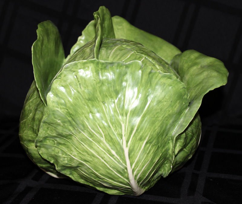 Mark Kirk Kelly (American 1918-2013) Ceramic Cabbage (1 of 7)