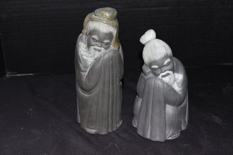 Two Lladro Oriental Bisque Figures (1 of 5)