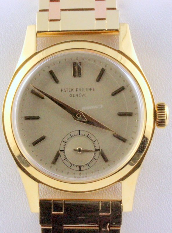 Patek Philippe 1956's 18Kt YG Wristwatch (1 of 7)