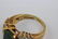 Fine Contemporary Colombian Emerald Diamond Band BY - 4