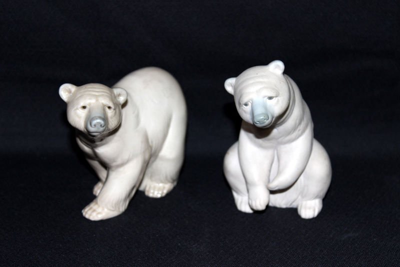 Two Lladro Porcelain Bears (1 of 2)