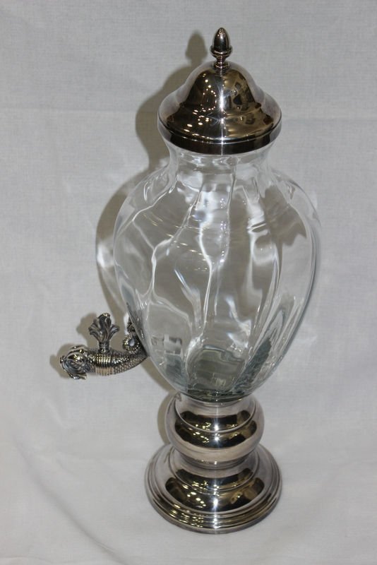 Rare Christofle Silver Plated & Glass Samovar (1 of 8)