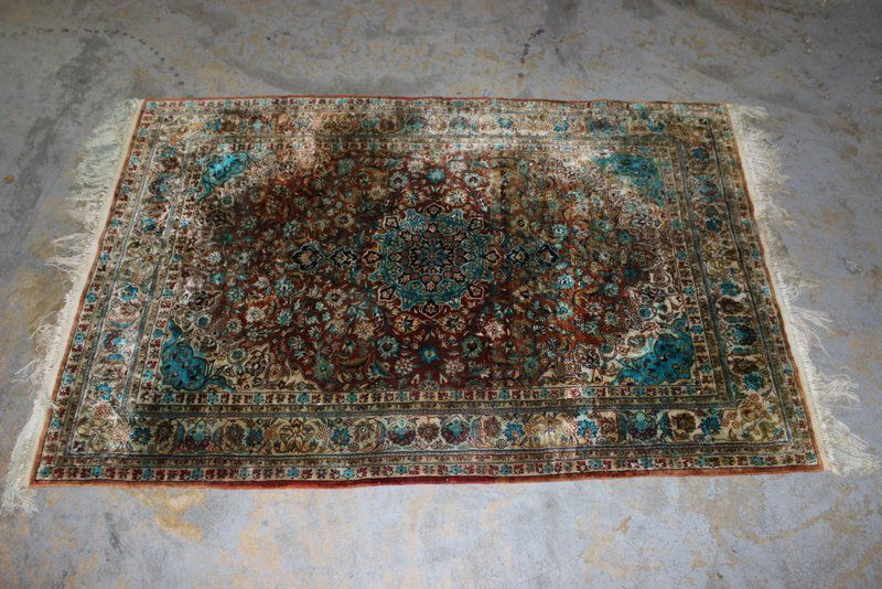 Persian? Silk Oriental Rug (1 of 6)