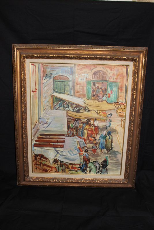 Zvi Raphaeli (Israel 1920-2005) Painting (1 of 7)