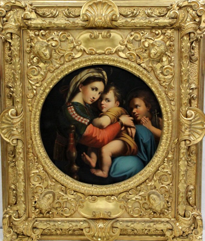 18-19th C. Italian Renaissance "Madonna della Seggiola (1 of 10)