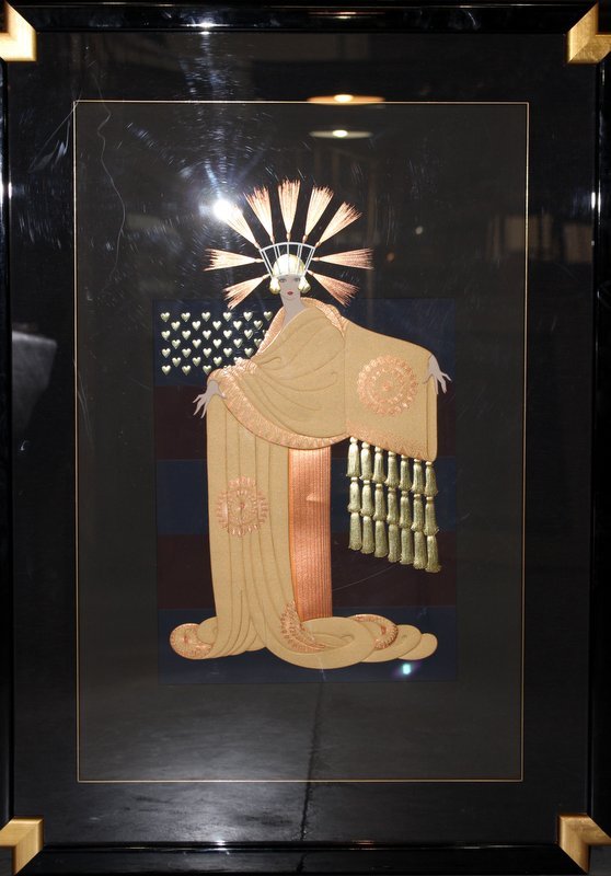 Erte (French 1892-1990) "Tassel Gown" Serigraph (1 of 5)