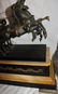 19th C. French Bronze & Marble Chariot Mantel Clock - 2