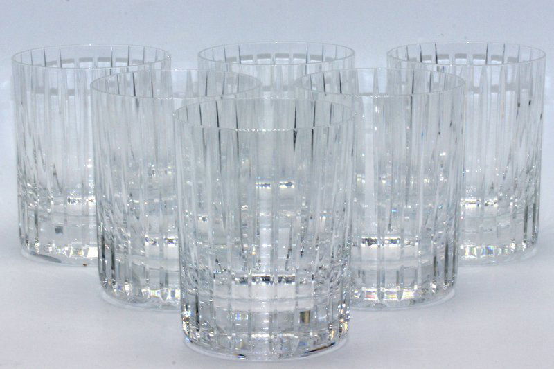 6 Pc. Baccarat "Harmonie" Crystal Tumblers (1 of 4)