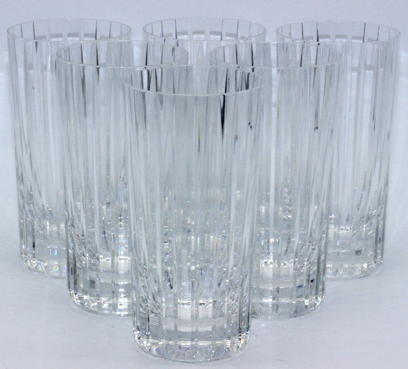 6 Pc. Baccarat "Harmonie" Highball Glasses (1 of 4)