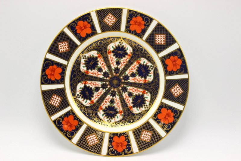 12 Pc. Royal Crown Derby "Old Imari" Salad Plates (1 of 4)