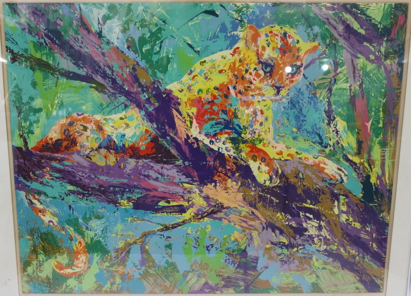 LeRoy Neiman "Serengeti Leopard" Serigraph (1 of 9)