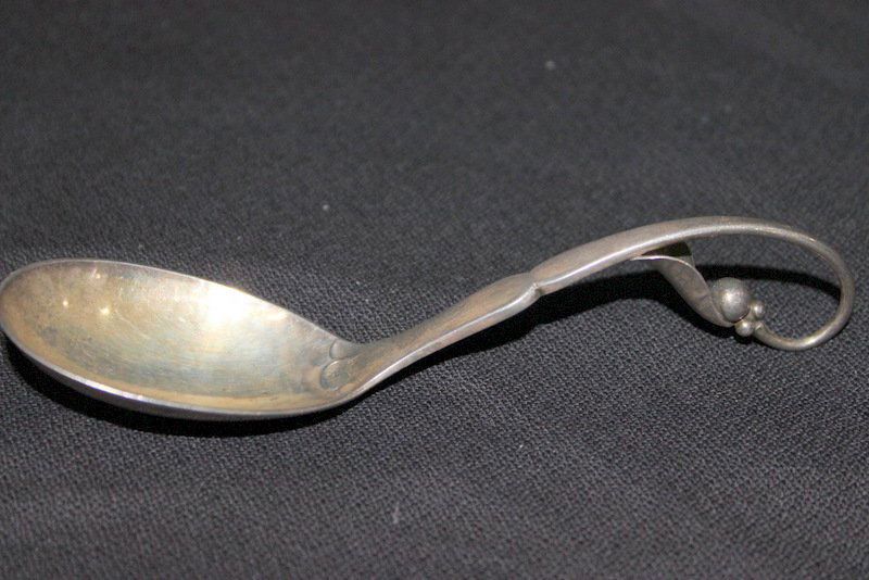 Georg Jensen "Peapod" Sterling Spoon (1 of 4)