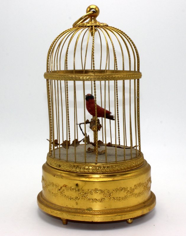 Switzerland Reuge Bird Cage Music Box (1 of 4)