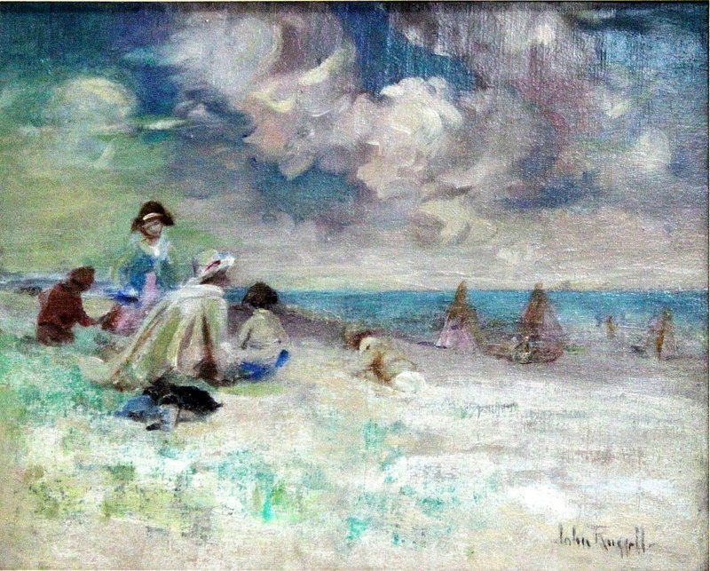 John Wentworth Russell (Canadian 1879-1959) Oil on (1 of 8)