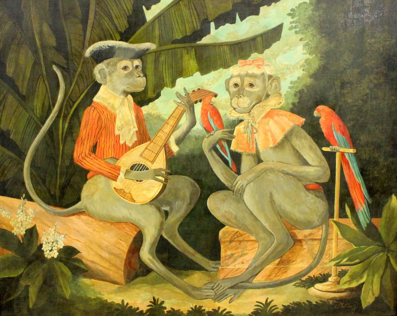 Signed Skilling Oil Painting on Canvas (1 of 1)