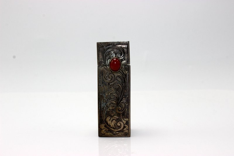 Beautiful 800 Silver Lipstick Case (1 of 4)