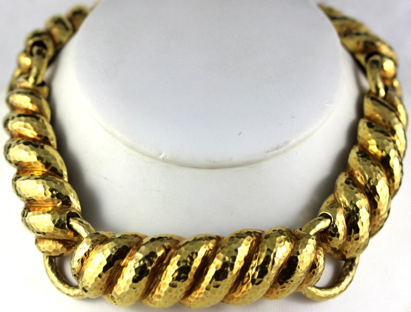 David Webb 18Kt YG Choker (1 of 5)