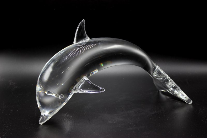 Steuben Crystal Dolphin (1 of 3)