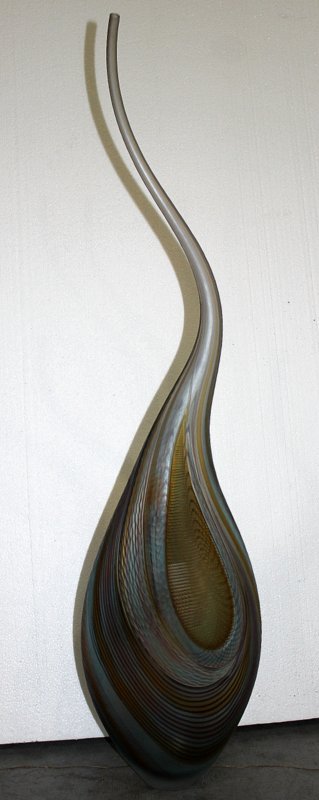 Afro Celotto Italian Blown Murano Glass Vase (1 of 3)