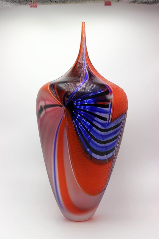 Afro Celotto Italian Blown Murano Glass Vase (1 of 6)