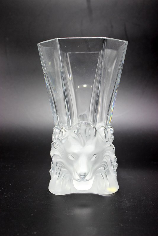 Lalique "Venise" Crystal Vase (1 of 6)