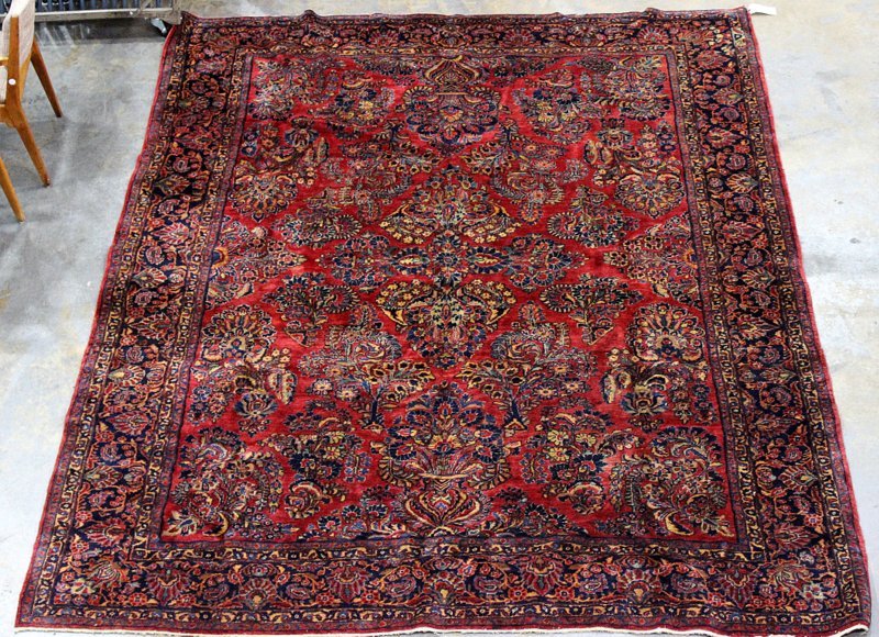 Antique Palace Size Persian Sarouk Rug (1 of 6)