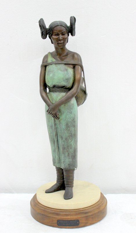 Star Liana York "Desert Muse" Bronze Sculpture (1 of 6)