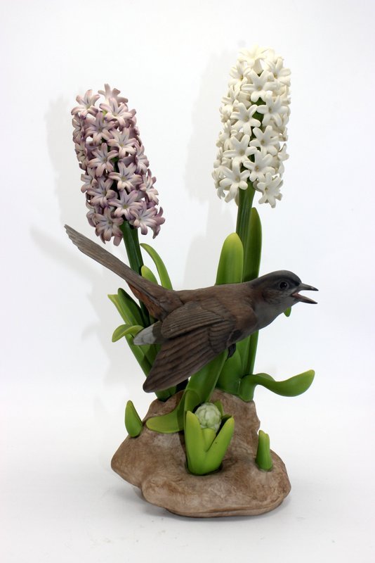 Boehm "Catbird" Bisque Figure (1 of 5)