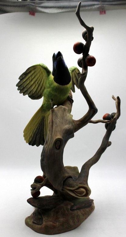 Large Boehm "Green Jayes" Porcelain Figure (1 of 5)
